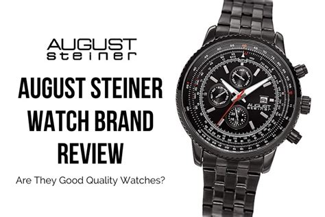 august steiner watches reviews